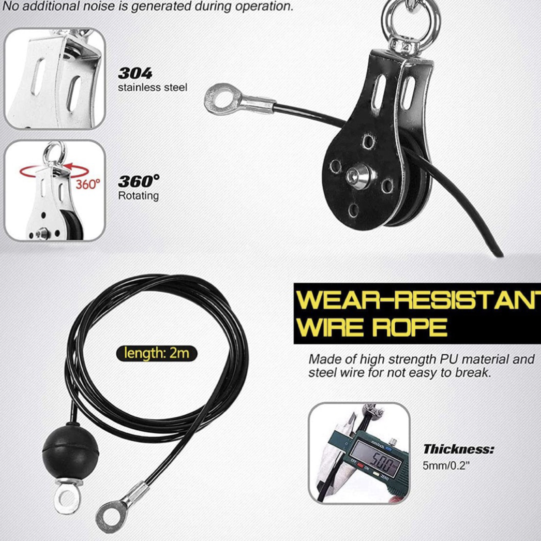 Motv8 Portable Pulley System